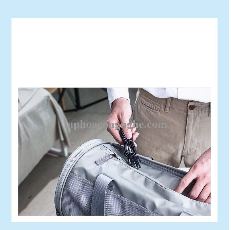 Ugreen 70653 3M 10Gbps 500MHz cat6a màu đen siêu mỏng OD2.8mm cáp mạng Utp LAN Ethernet toàn đồng NW122 30070653